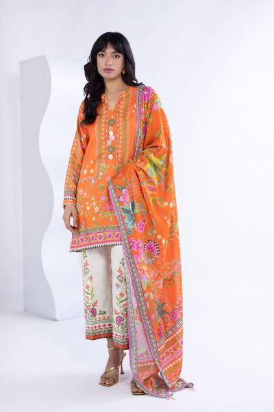 Printed | Thai Silk | Kurta | USD 45.00