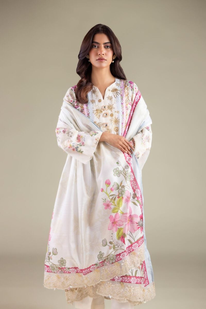 Embroidered | Polyester Silk | Dupatta | USD 40.00