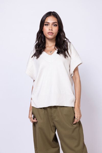 Dyed | Viscose Polyester Nylon | Sweater | USD 7.50