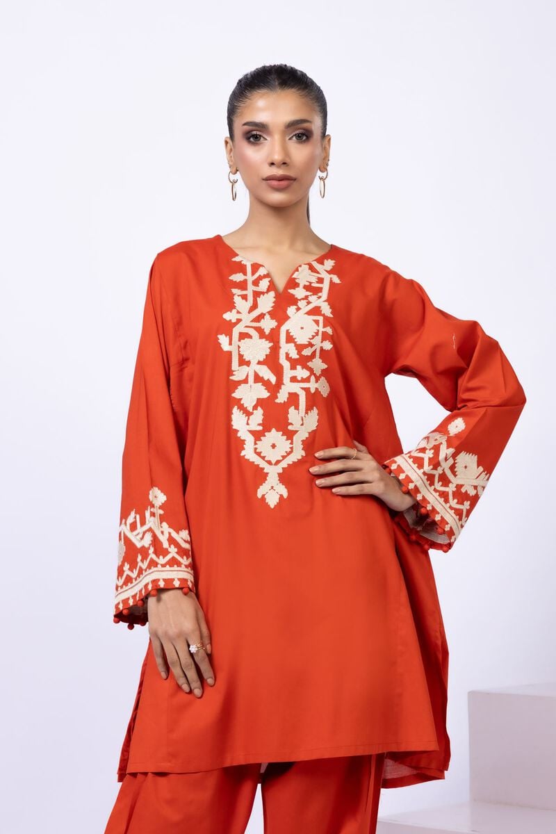 Embroidered | Cambric | Kurta | USD 9.00