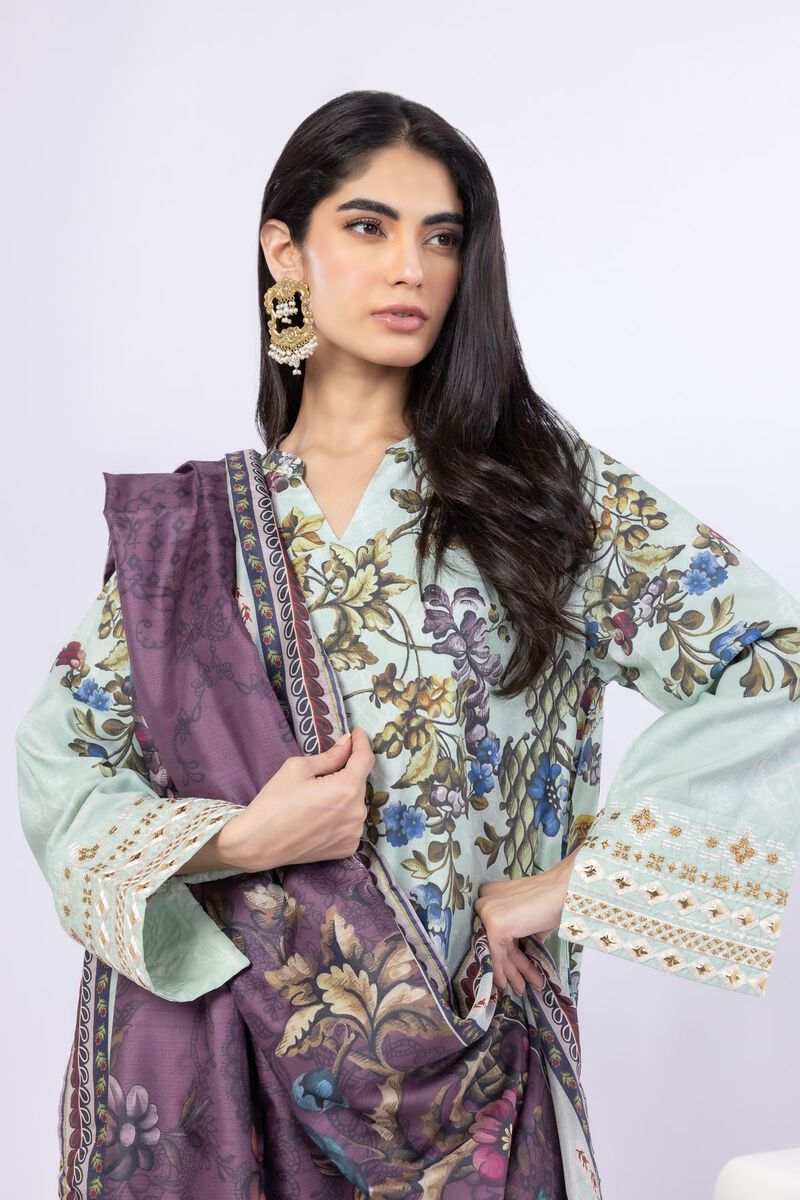 Printed | Tusser Silk | Dupatta | USD 23.00