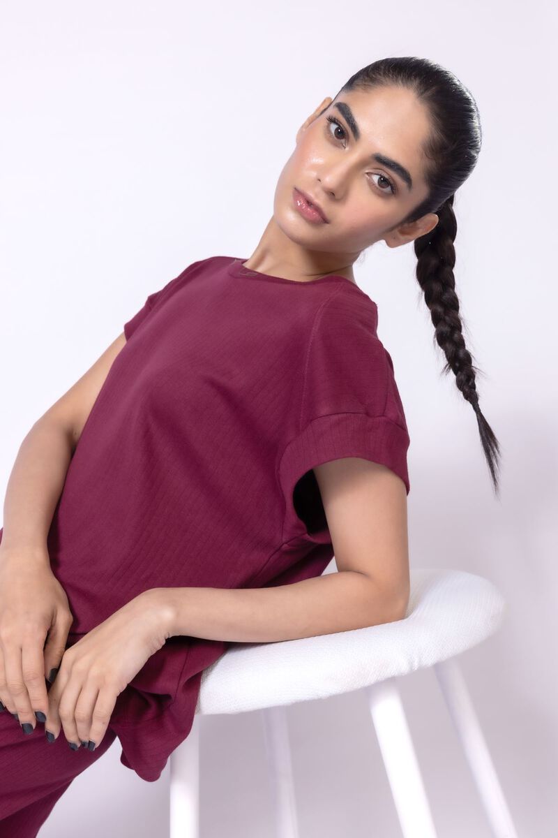 Dyed | Variegated Rib | T-shirt | null