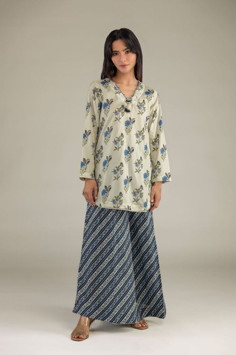 Printed | Cambric | Printed Cambric Pants | USD 35.00