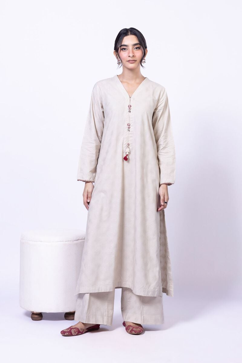 Dyed | Jacquard | Kurta | USD 30.00