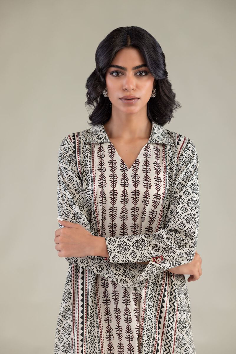 Printed | Cambric | Cambric Longline Kurta | USD 35.00