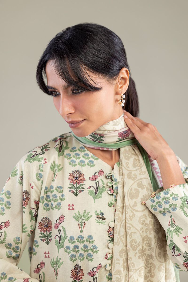 Lawn | Lawn Floral Dupatta | USD 30.00