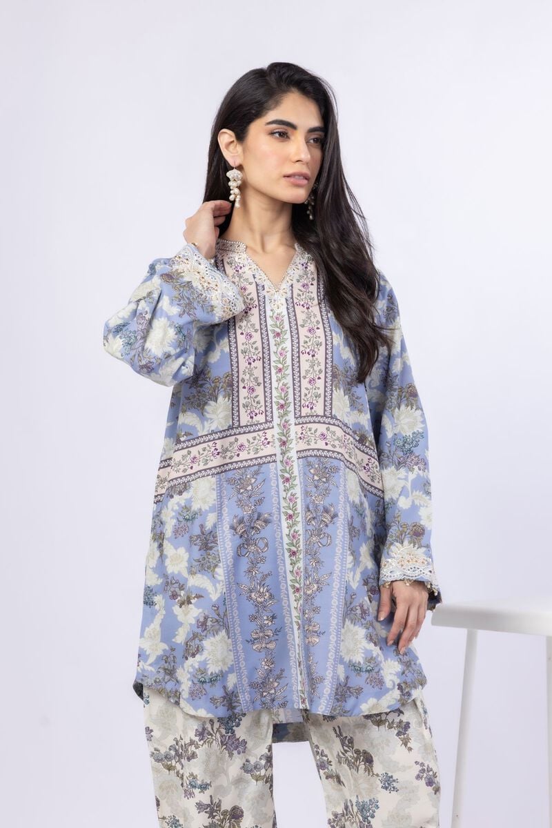 Embroidered | Russian Raw Silk | Kurta | USD 45.00