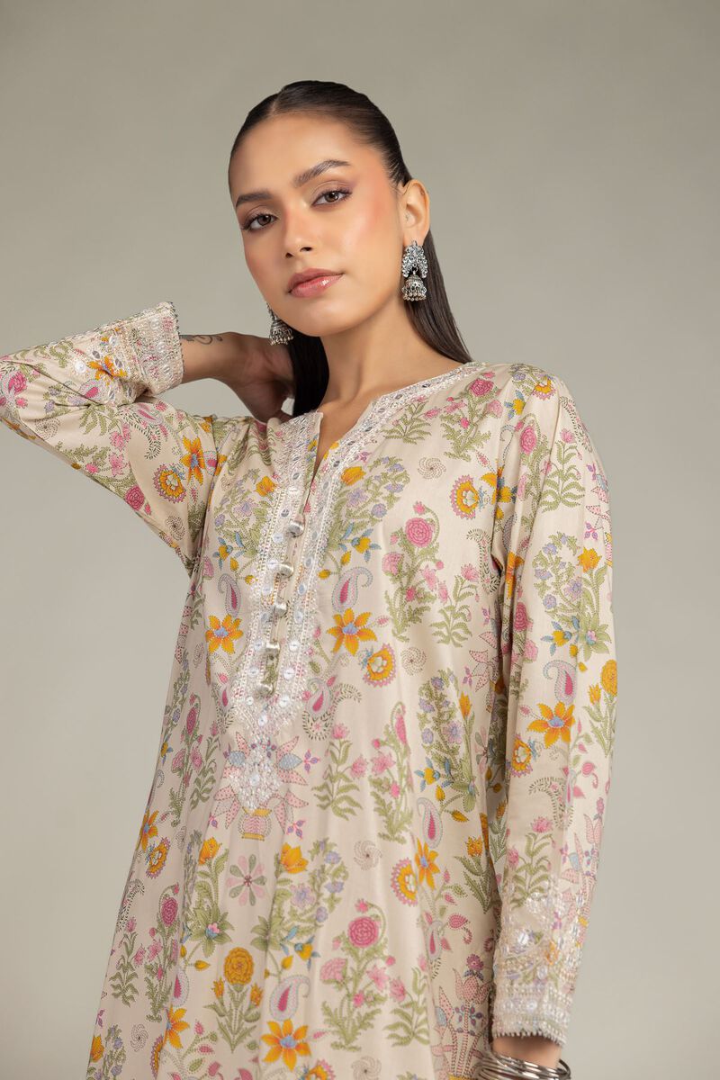 Embroidered | Cotton Viscose | Cotton Viscose Kurta | USD 45.00