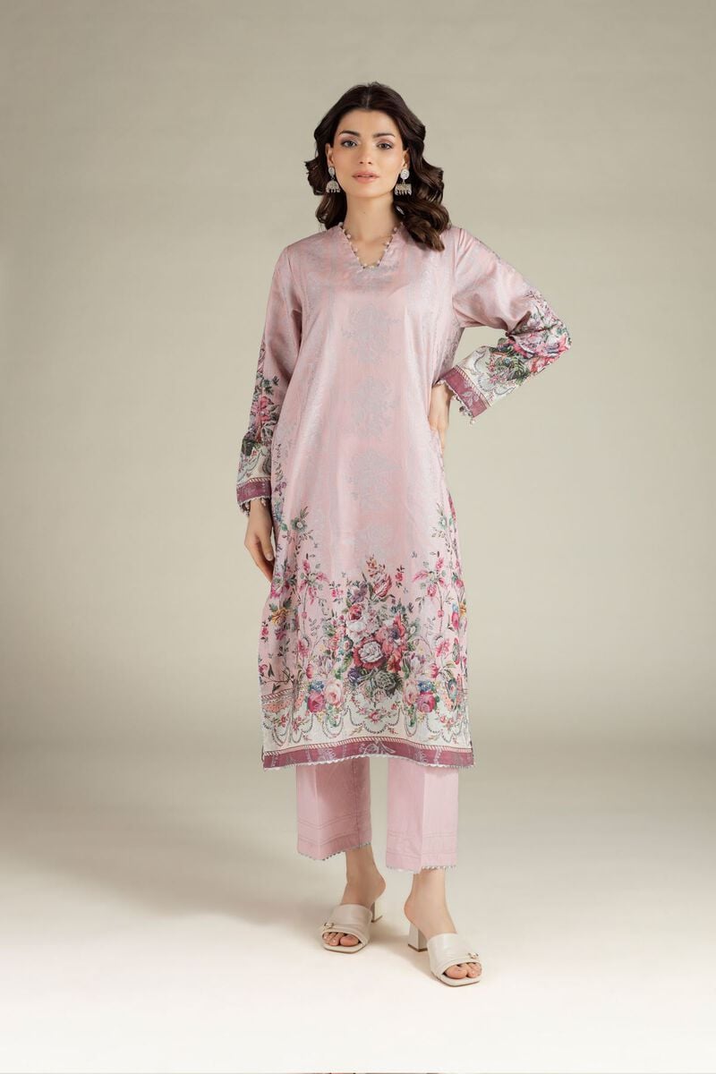 Printed | Jacquard | Tailored 2 Piece | Top and Bottom | USD 45.00