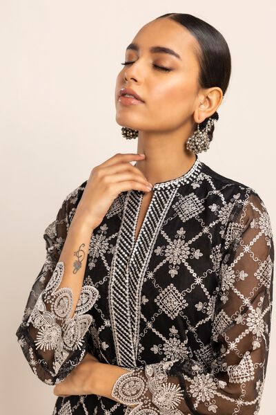 Classic Kameez, BLACK, hi-res