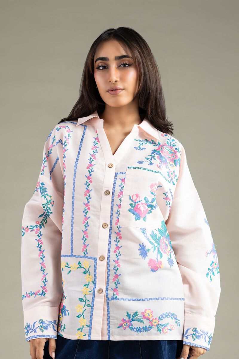 Embroidered | Mesuri | Shirt | USD 17.50