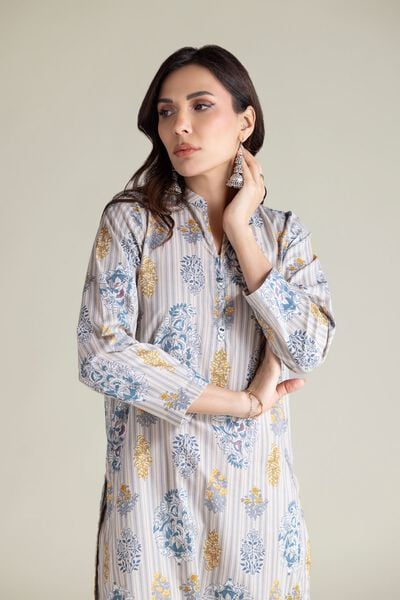 Embroidered | Cambric | Floral Cambric Kurta | USD 30.00