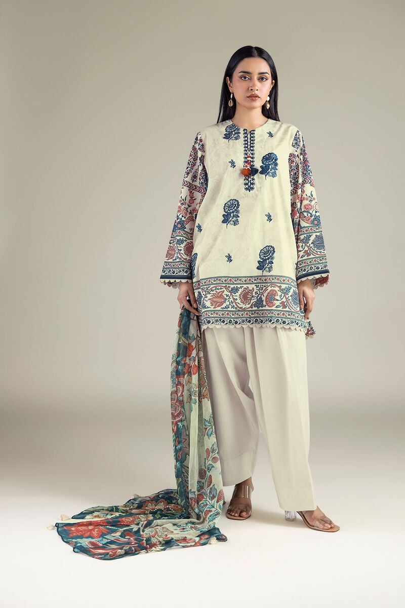 Embroidered | Textured Lawn | Lawn Tailored 3-Piece | USD 65.00
