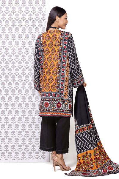Printed | Marina Twill | Tailored 3 Piece | USD 22.50