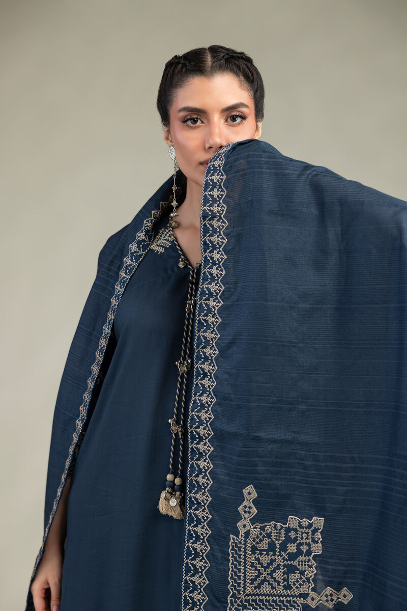Embroidered | Polyester Silk | Polyester Silk Dupatta | USD 40.00
