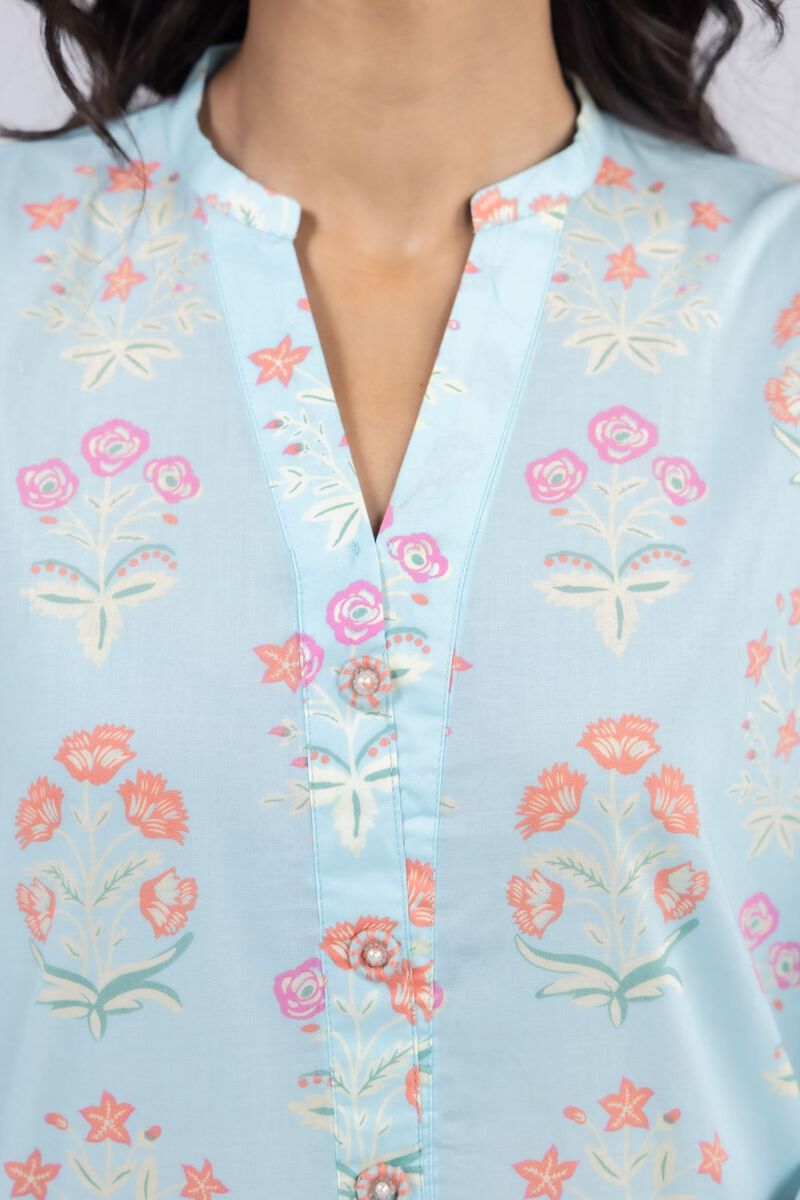 Printed | Cambric | Kurta | USD 10.00