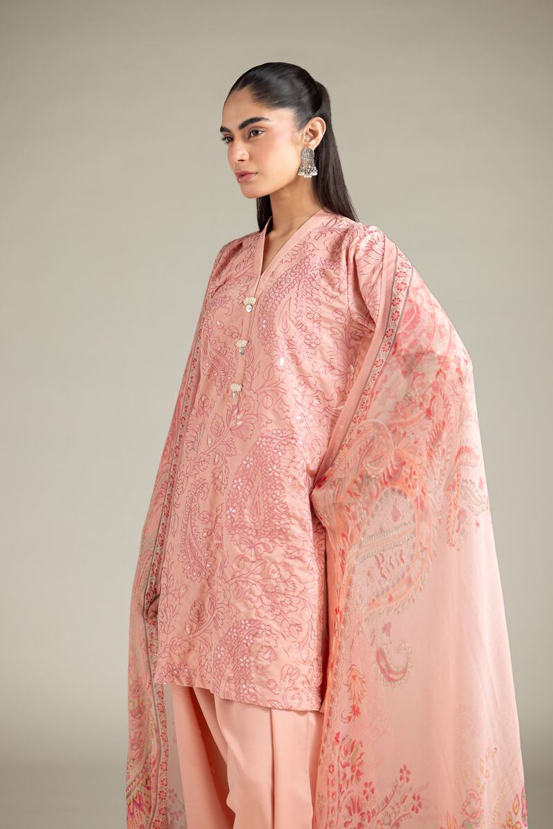 Embroidered | Chiffon | Dupatta | USD 25.00