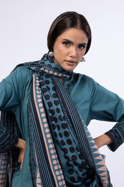 Printed | Slub Lawn | Dupatta | USD 20.00
