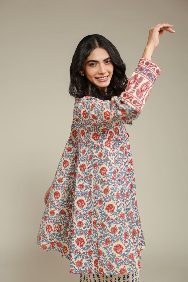 Printed | Textured Cotton | Kurta | USD 30.00