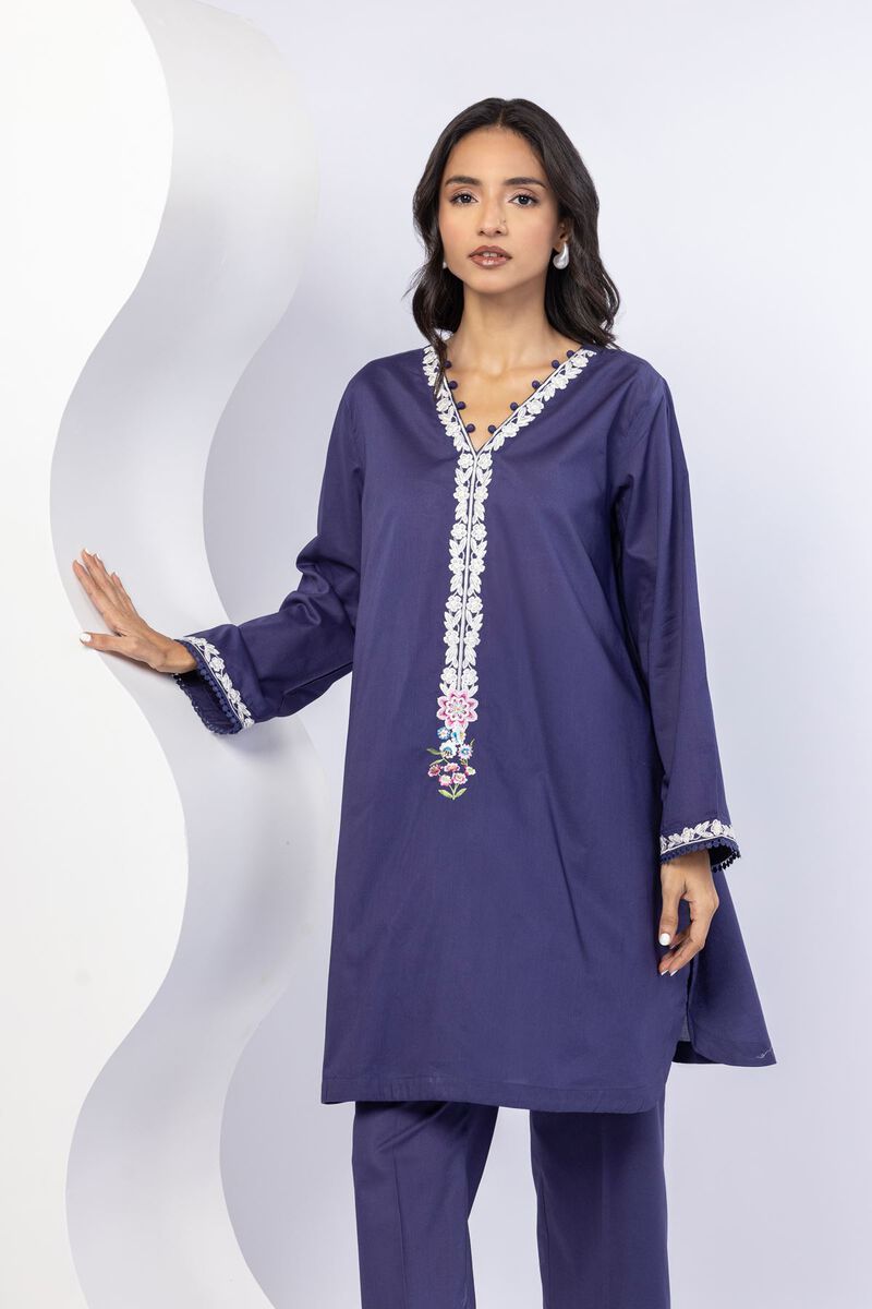 Embroidered | Cambric | Kurta | USD 12.50