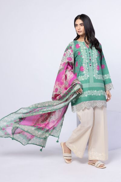 Embroidered | Cambric | Pants | USD 17.00