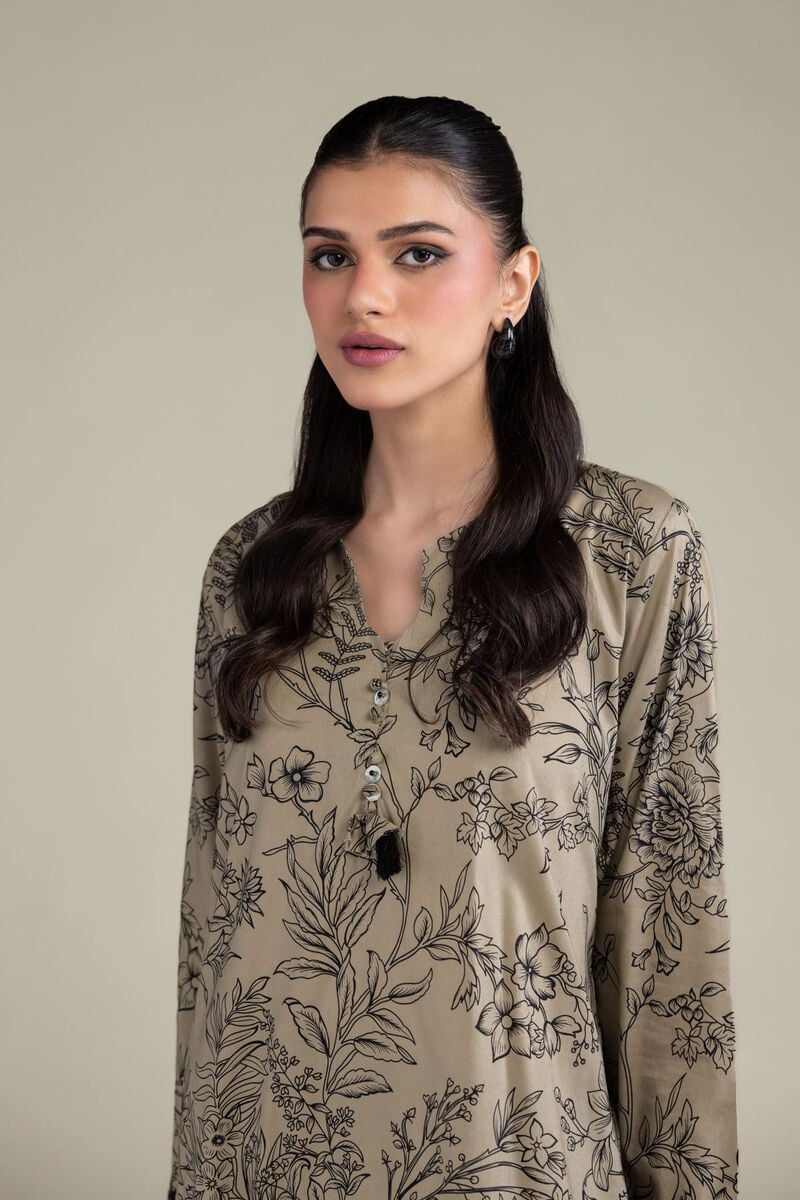 Printed | Cotton Viscose | Long Cotton Kurta | USD 35.00