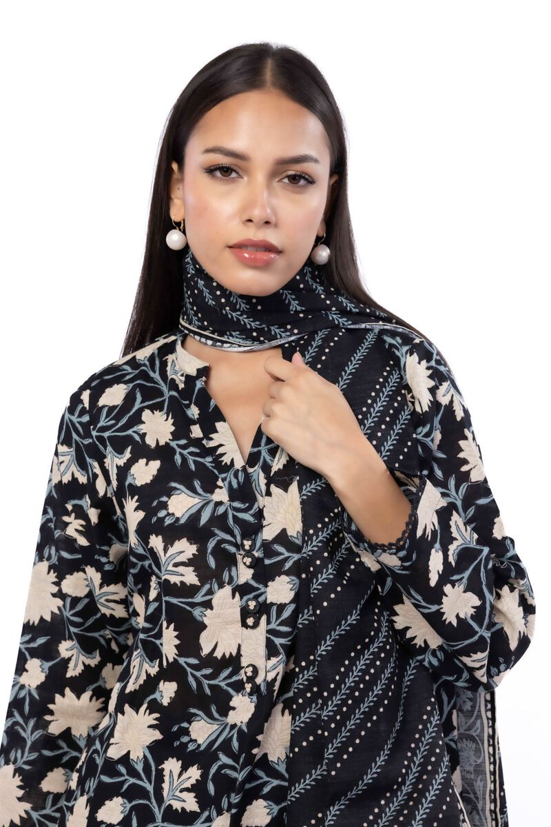 Printed | Khaddar | Tailored 3 Piece | USD 22.50