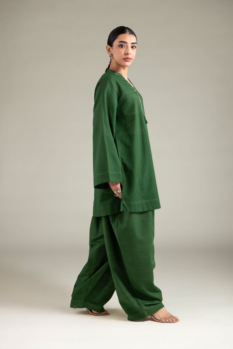 Dyed | Textured Cotton | Solid Shalwar | USD 30.00