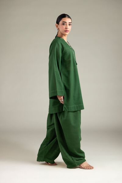 Dyed | Textured Cotton | Solid Shalwar | USD 30.00