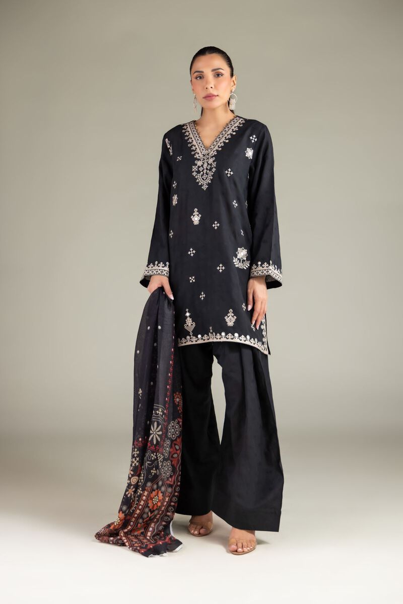 Embroidered | Broshia | Tailored 3 Piece | USD 80.00