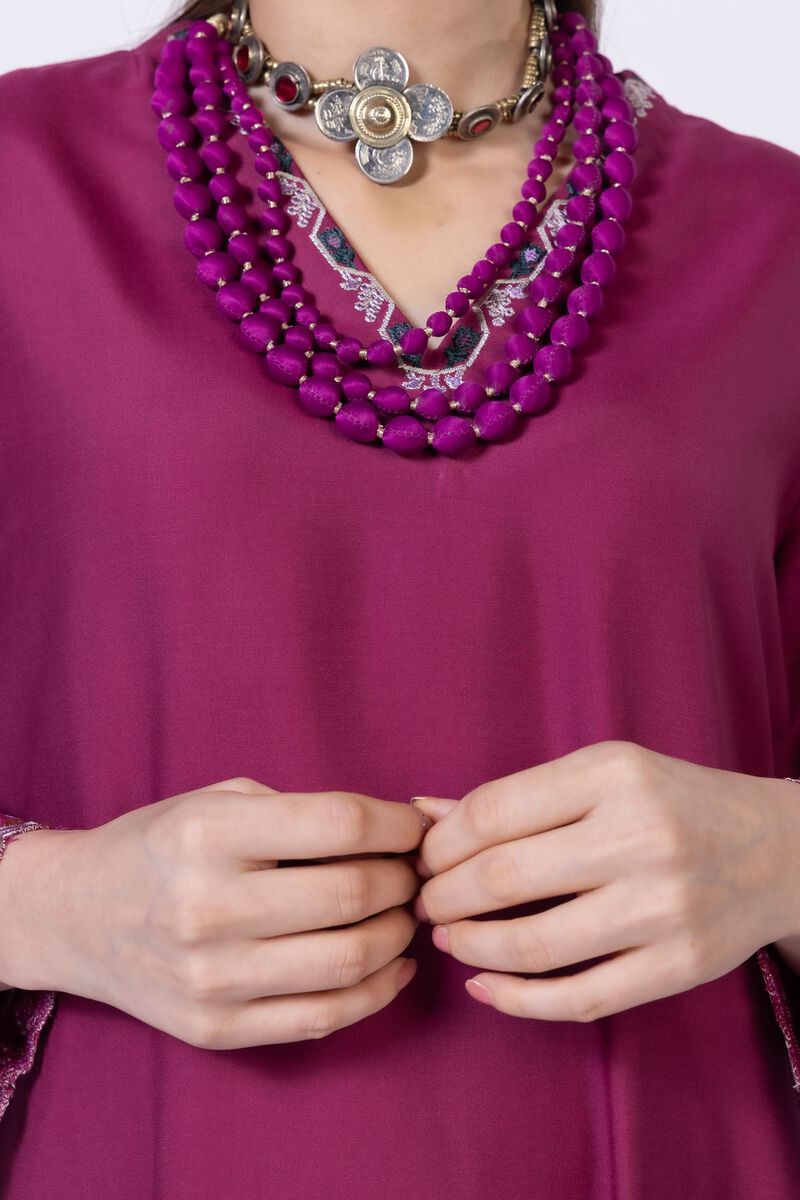 Embroidered | Viscose Oak Silk | Kurta | USD 25.00