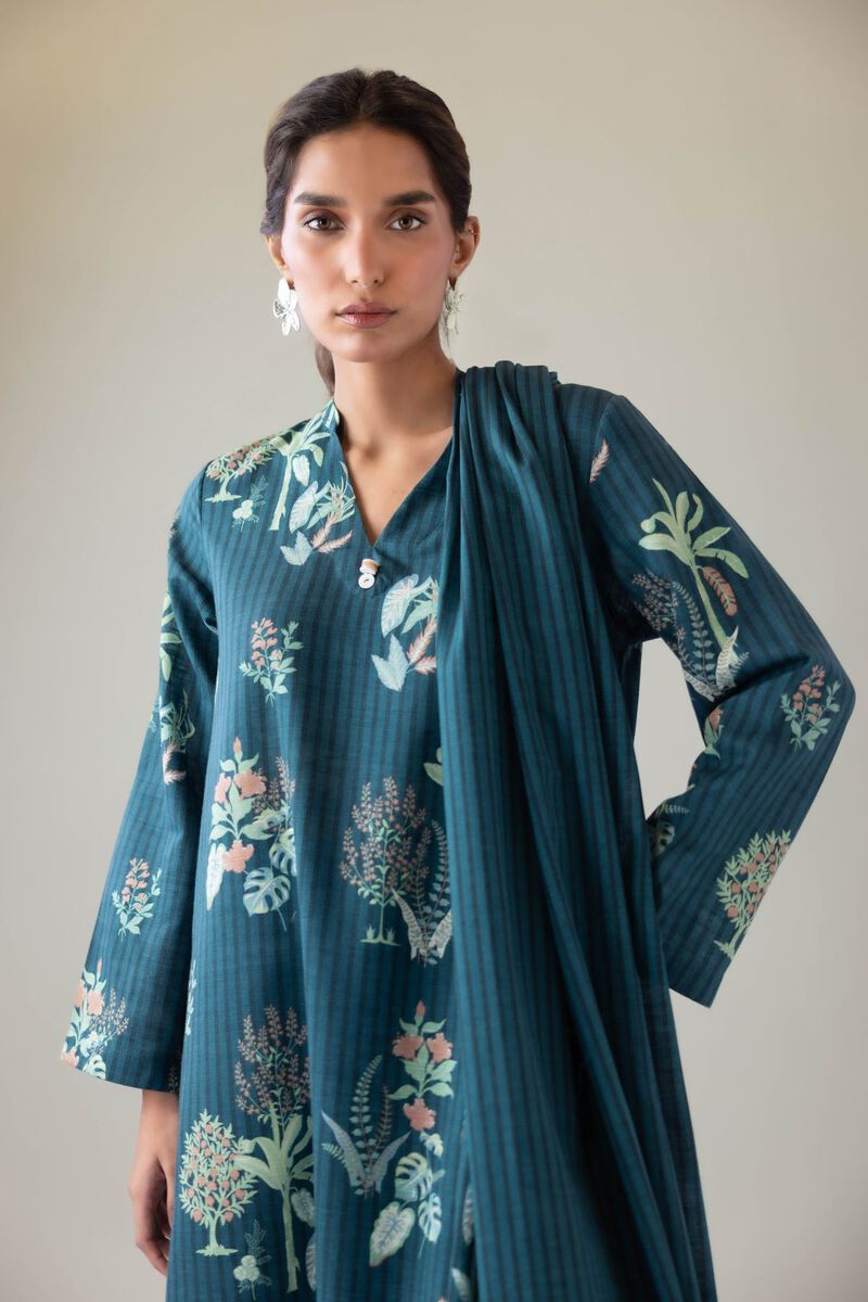 Printed | Textured Cotton | Dupatta | USD 15.00