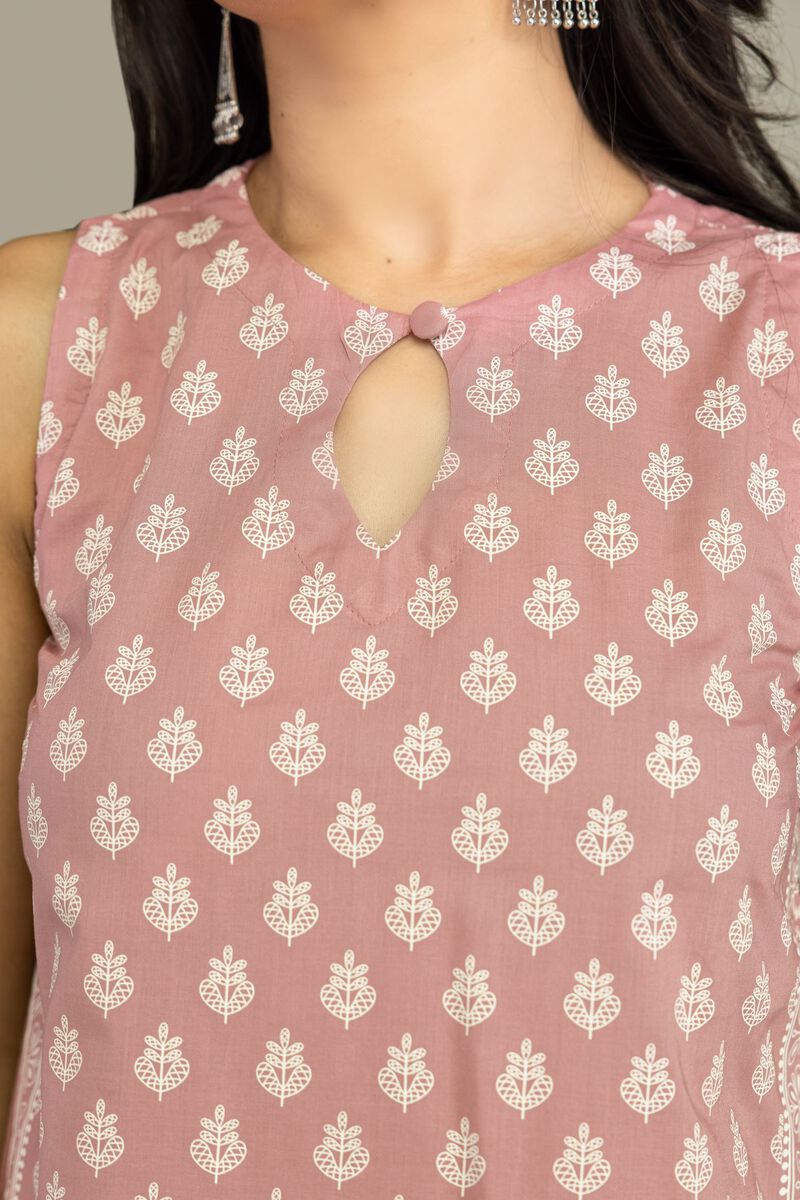 Cambric | Sleeveless Cambric Kurta | USD 40.00