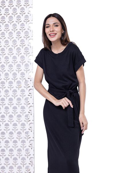 Dyed | Variegated Rib | Maxi Dress | USD 7.50