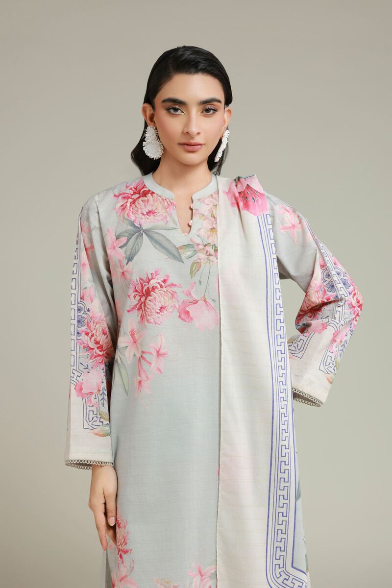 Printed | Messuri | 3-Piece Tailored Set | USD 60.00