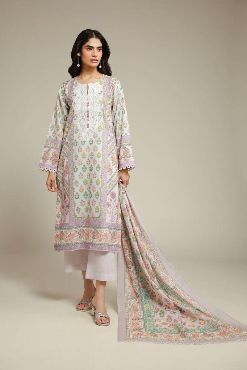 Embroidered | Textured Lawn | 3-Piece Tailored Lawn | USD 65.00