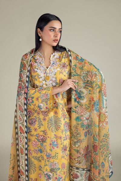 Embroidered | Textured Lawn | 3-Piece Tailored Lawn | USD 65.00