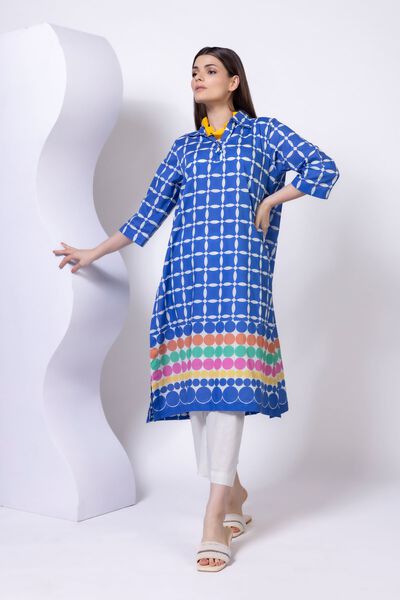 Printed | Crosshatch Poplin | Kurta | USD 12.50