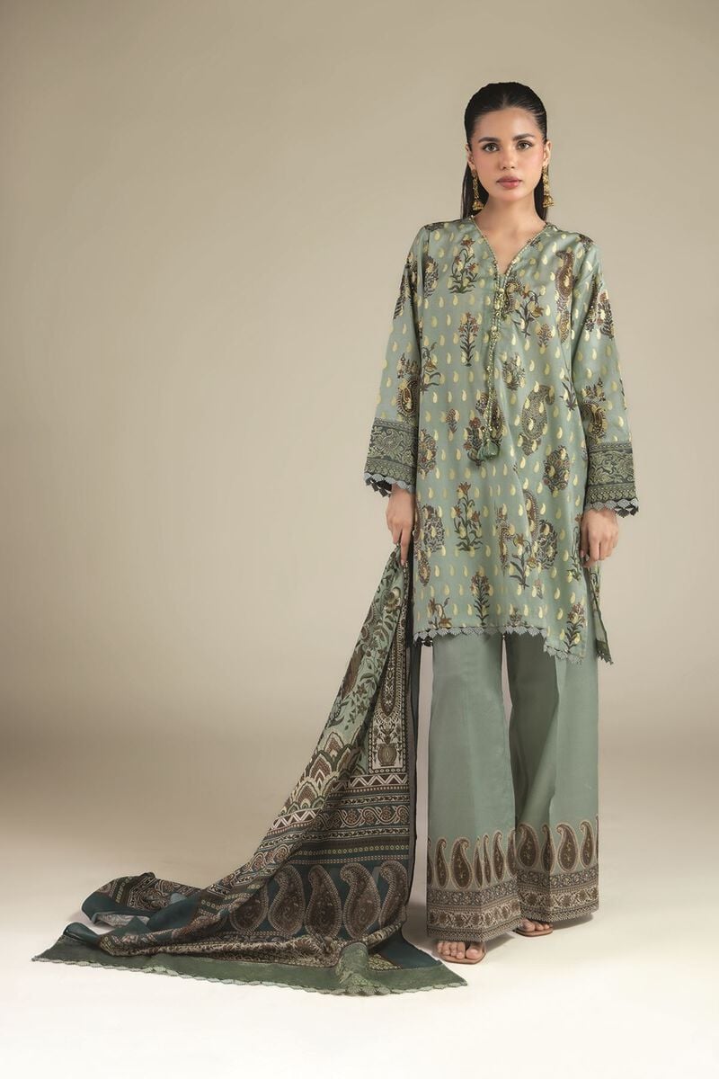 Printed | Jacquard | Tailored Jacquard 3-Piece | USD 65.00