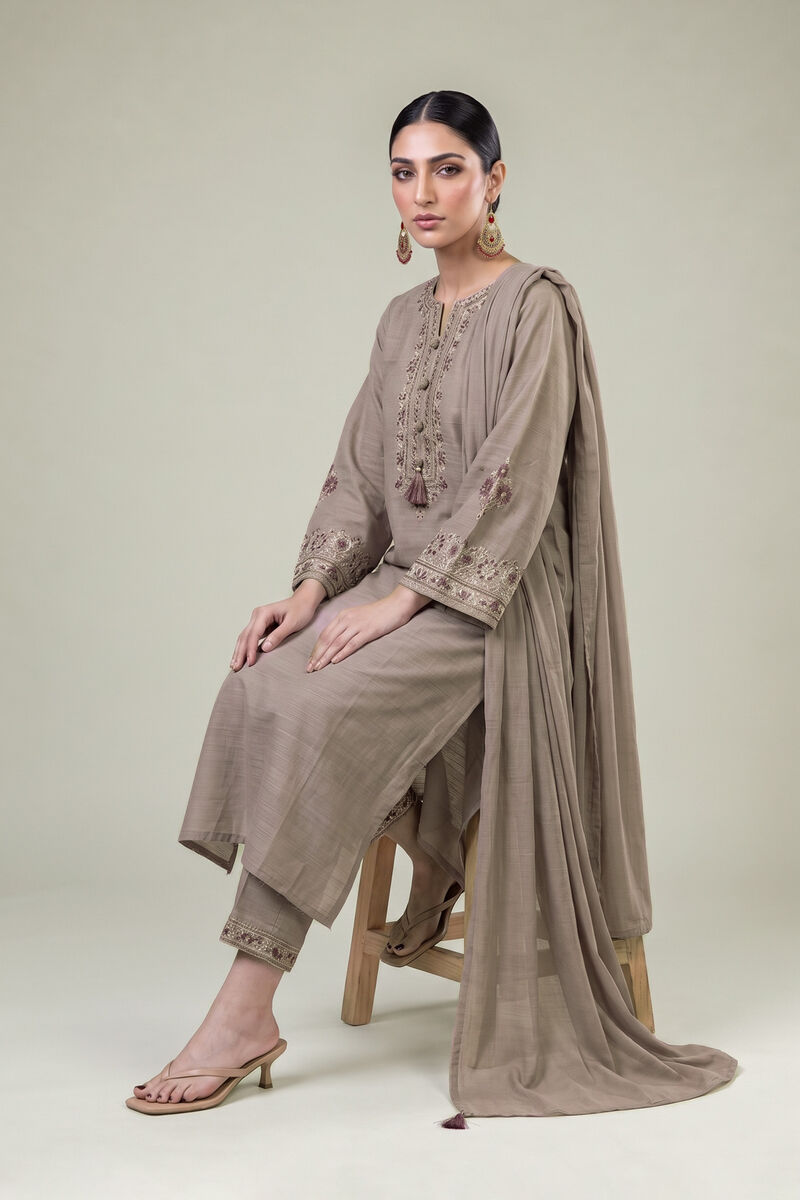 Embroidered | Light Khaddar | Light Khaddar Dupatta | USD 30.00