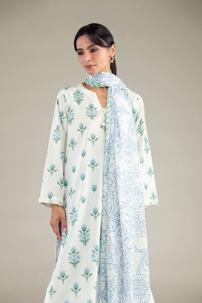 Lawn | Floral Lawn Dupatta | USD 30.00
