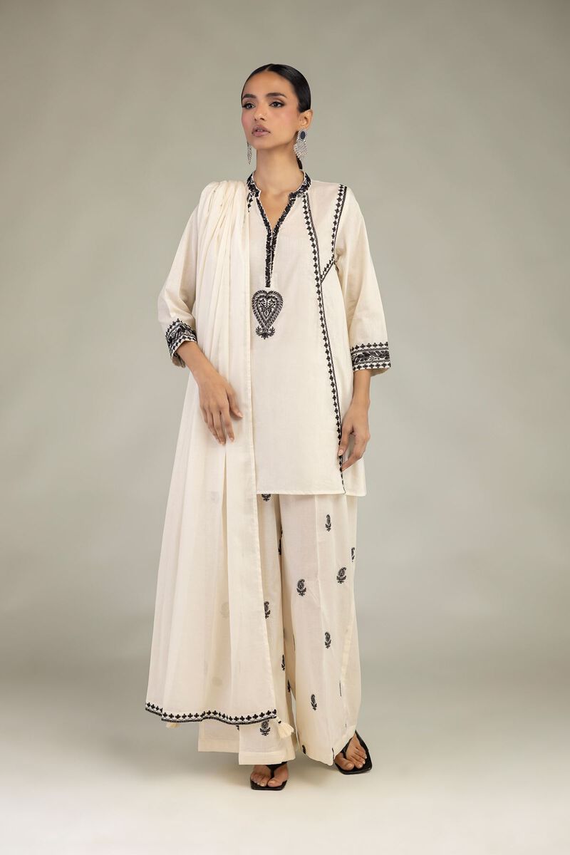 Embroidered | Lawn | Lawn Tassel Dupatta | USD 35.00