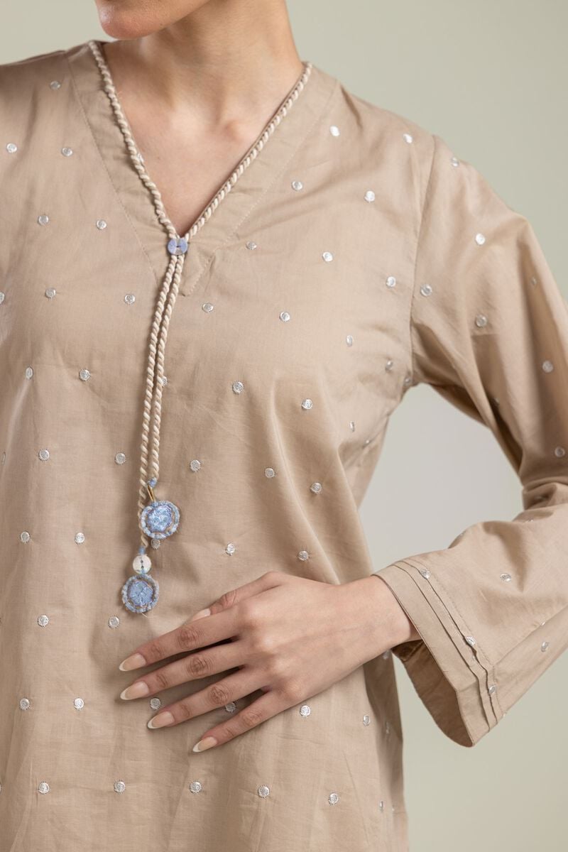 Embroidered | Cambric | Short Cambric Kurta | USD 35.00