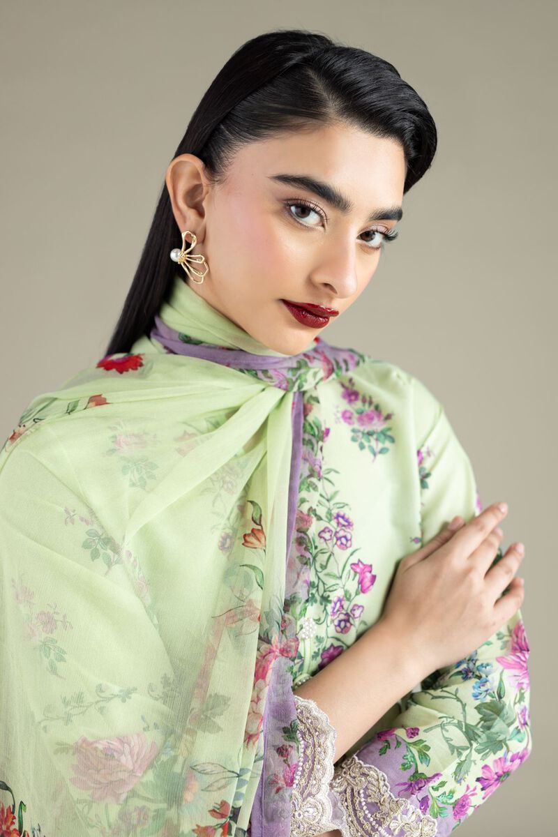 Printed | Chiffon | Dupatta | USD 18.00