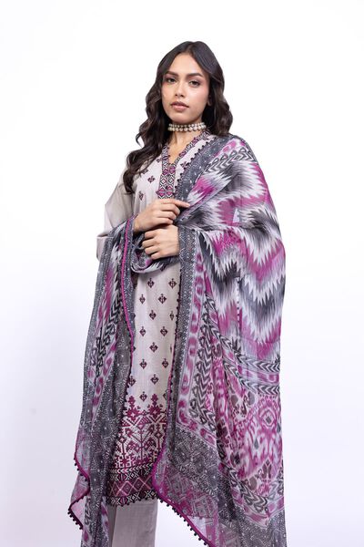Printed | Chiffon | Dupatta | USD 22.00