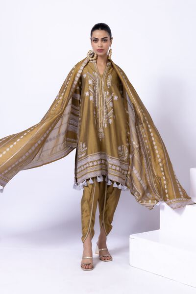 Embroidered | Raw Silk | Shalwar | USD 20.00