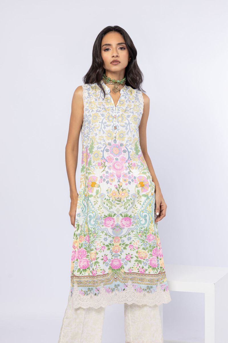 Embroidered | Crosshatch Raw Silk | Kurta | USD 20.00