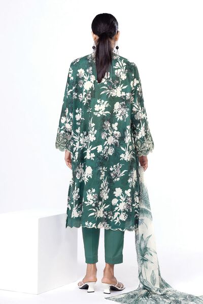 Embroidered | Cambric | Fabrics 3 Piece | USD 16.50