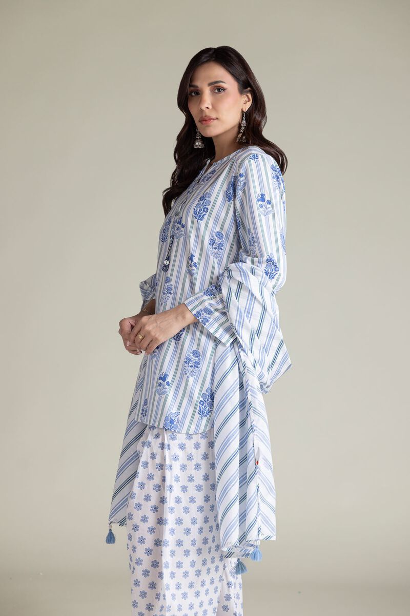 Embroidered | Textured Lawn | White Lawn Dupatta | USD 25.00