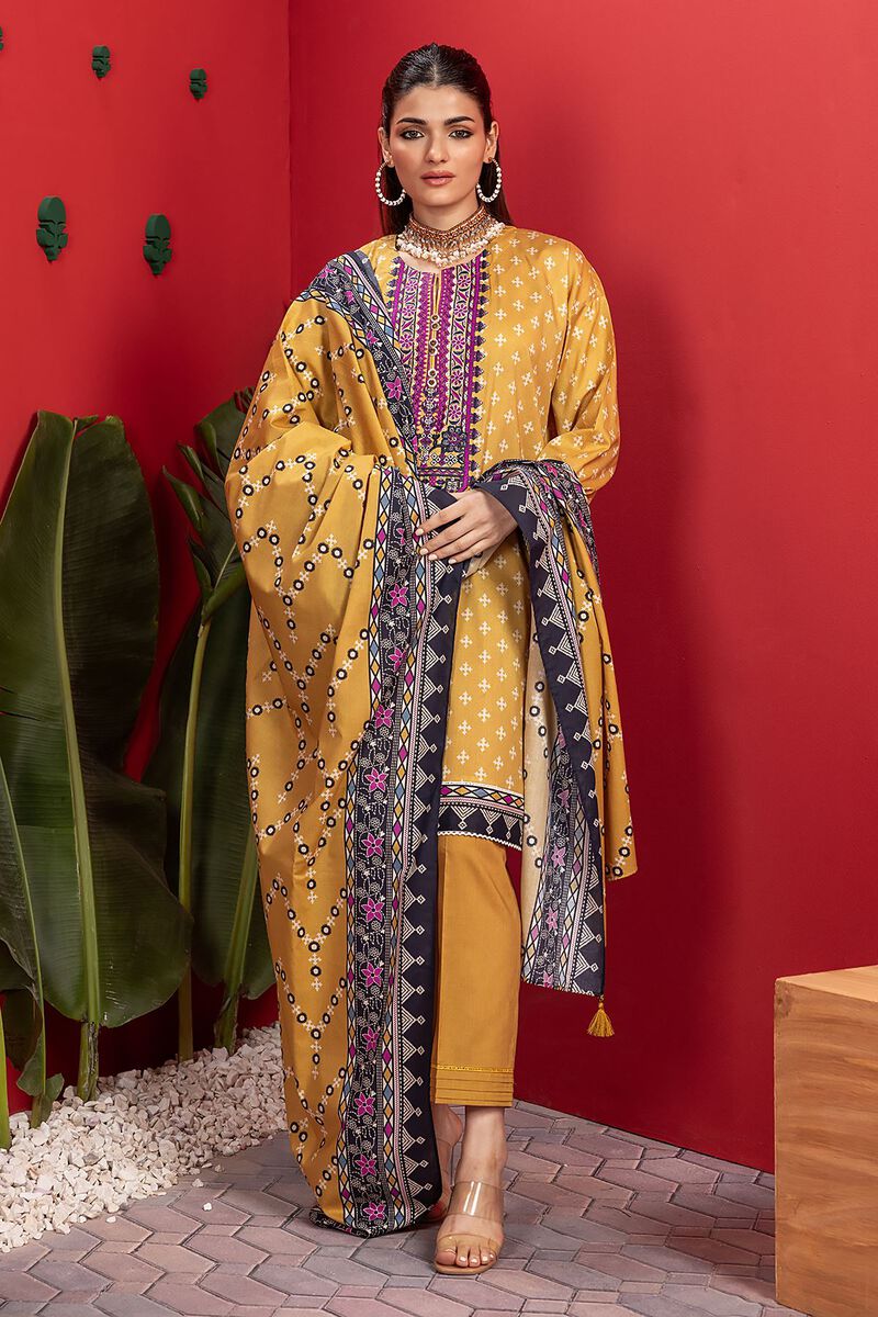 Embroidered | Lawn | Fabrics 3 Piece | null